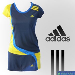 Váy tennis Adidas đen vàng FDG002